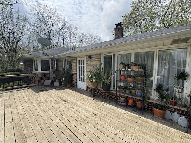 view of deck