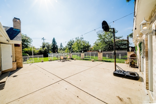 14650 Lamon Ave, Midlothian, IL 60445 - view of patio / terrace with a fenced backyard