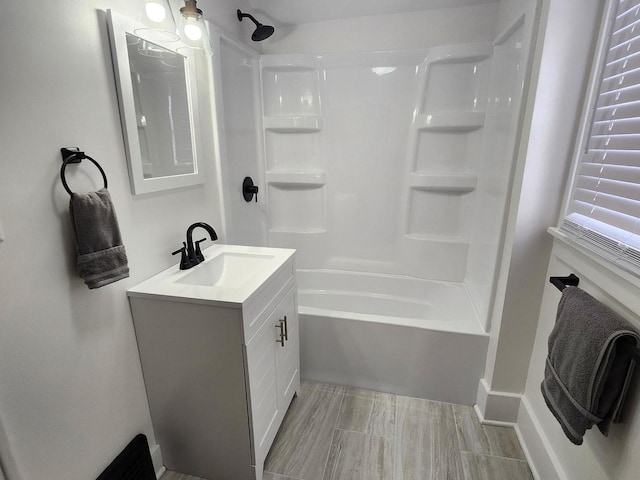 257 S Alma Ave, Kankakee, IL 60901 - bathroom featuring vanity and bathing tub / shower combination