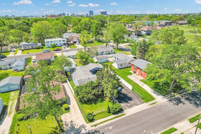 1309 Eureka St, Urbana, IL 61801 - aerial perspective of suburban area