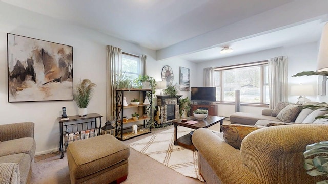 1309 Eureka St, Urbana, IL 61801 - living room with baseboards