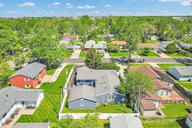 1309 Eureka St, Urbana, IL 61801 - aerial perspective of suburban area