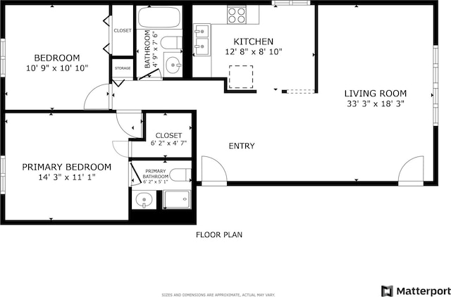 7310 Tiffany Dr Unit 2B, Orland Park, IL 60462 - view of layout