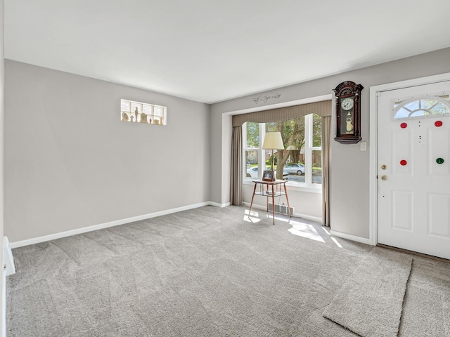 11321 S Drake Ave, Chicago, IL 60655 - carpeted entrance foyer featuring baseboards and visible vents