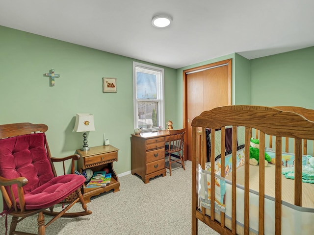 11321 S Drake Ave, Chicago, IL 60655 - carpeted bedroom with baseboards and a closet
