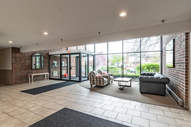 view of community lobby