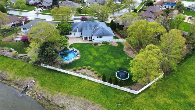 10160 Lancaster Dr, Mokena, IL 60448 - bird's eye view featuring a residential view