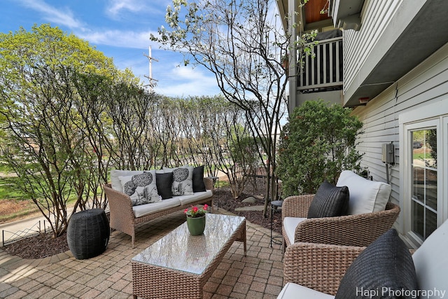 623 Broadway St, Libertyville, IL 60048 - view of patio / terrace with outdoor lounge area