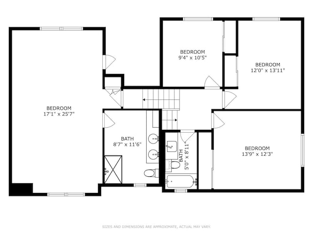 1288 N Ashland Ave, Palatine, IL 60074 - view of floor plan / room layout