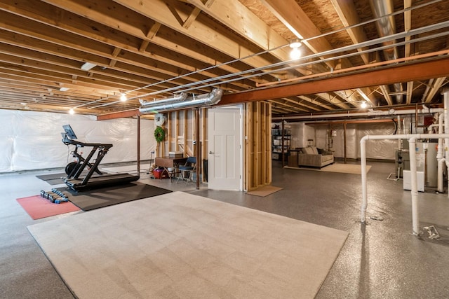 302 Links Dr, Addison, IL 60101 - view of unfinished basement