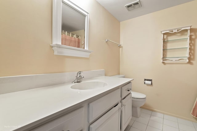 9199 N Rd Unit E, Palos Hills, IL 60465 - bathroom featuring vanity and tile patterned floors