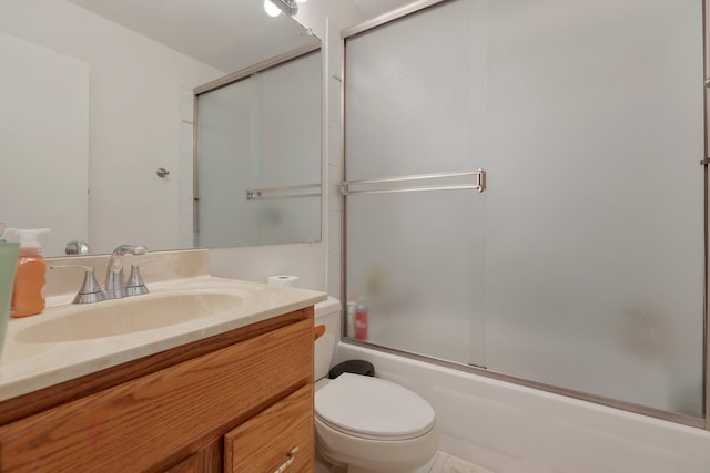 314 Wildberry Ct Unit A1, Schaumburg, IL 60193 - bathroom with enclosed tub / shower combo, toilet, and vanity
