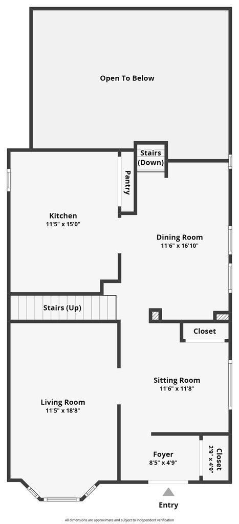 221 8th St, Downers Grove, IL 60515 - home floor plan