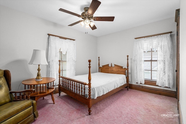 811 W Galena Blvd, Aurora, IL 60506 - carpeted bedroom featuring ceiling fan