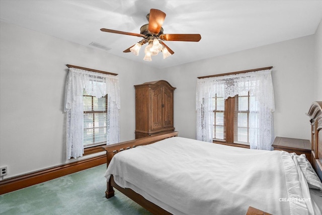 811 W Galena Blvd, Aurora, IL 60506 - bedroom featuring ceiling fan and carpet floors