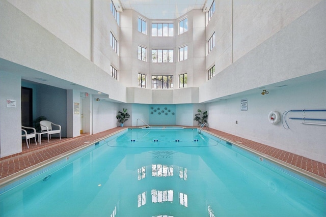 view of indoor community pool