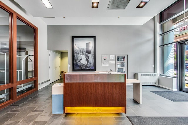 view of reception area