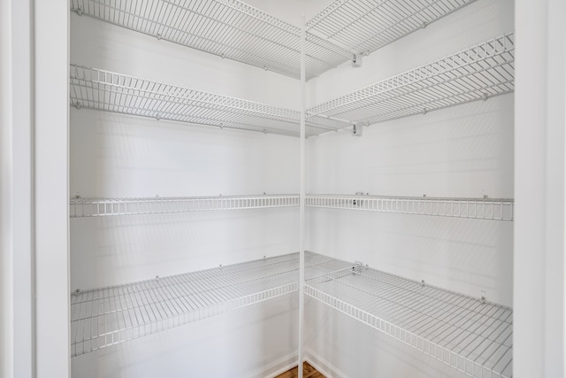 view of pantry