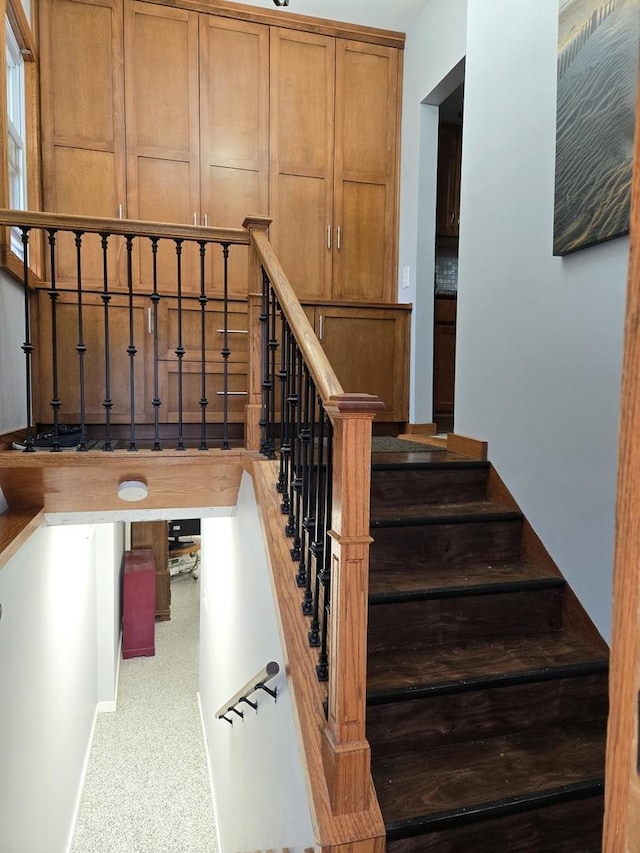 24758 S Tryon St, Channahon, IL 60410 - stairs with baseboards