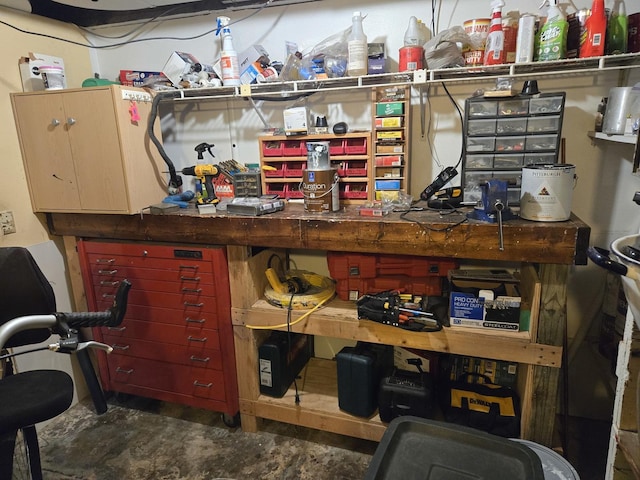 view of storage