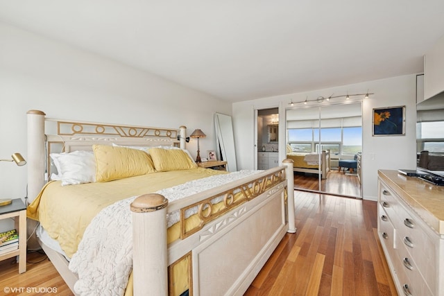 5733 N Sheridan Rd Unit 29D, Chicago, IL 60660 - bedroom with light wood-type flooring and ensuite bathroom