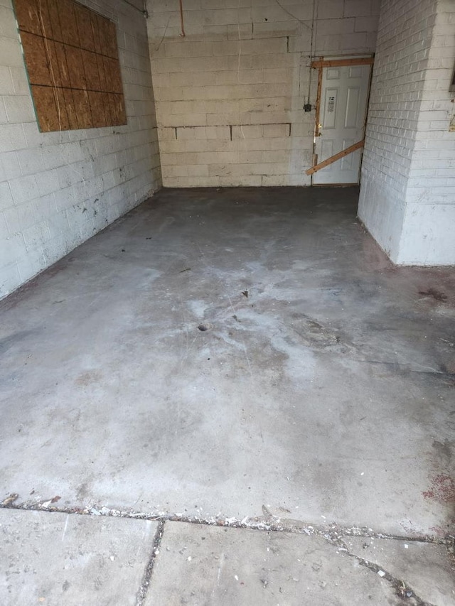 14201 S Wentworth Ave, Riverdale, IL 60827 - below grade area featuring concrete block wall