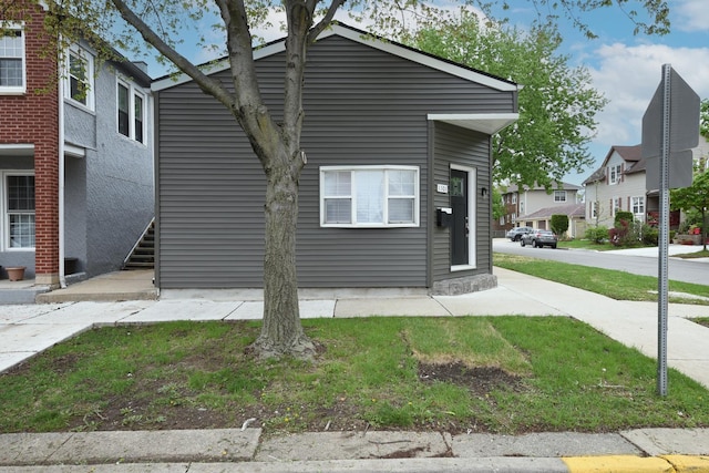 view of front of house featuring a residential view