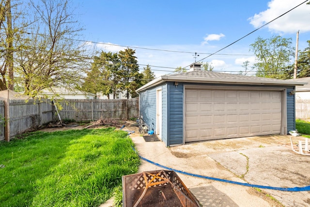 37 Mckinley Ave, Steger, IL 60475 - view of detached garage