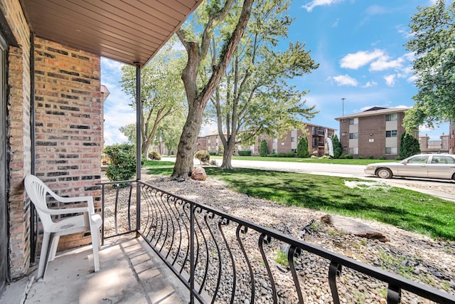 3010 Bernice Rd Unit 104, Lansing, IL 60438 - view of balcony