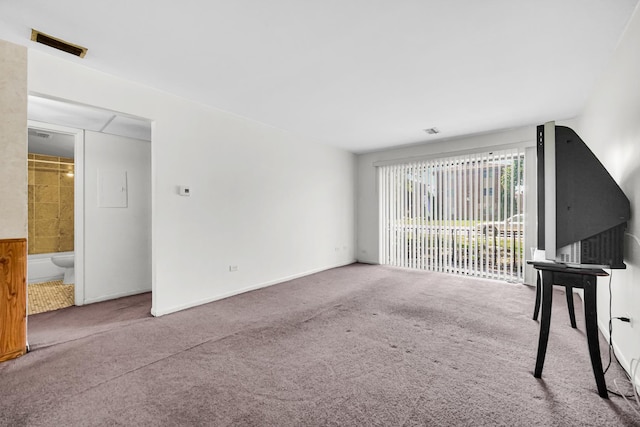 3010 Bernice Rd Unit 104, Lansing, IL 60438 - unfurnished living room with carpet floors