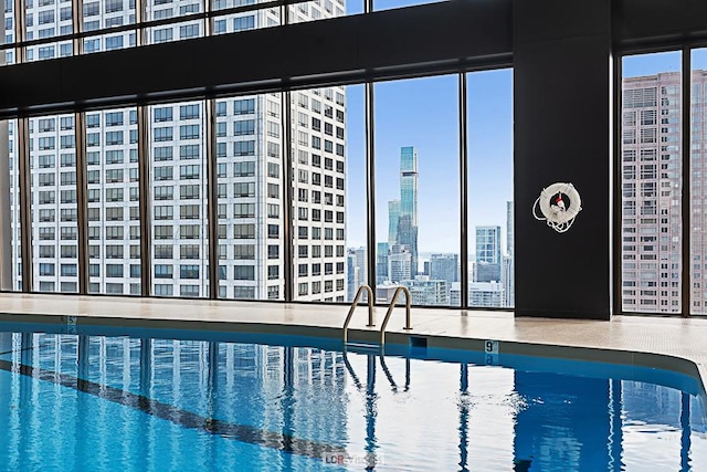 175 E Delaware Pl Unit 5019, Chicago, IL 60611 - community pool with a skyline view