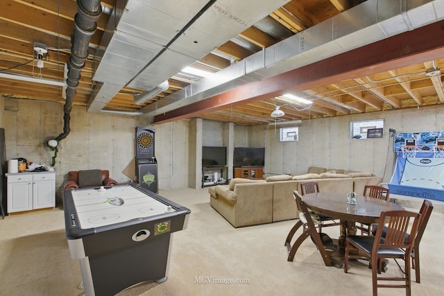 12652 Suffield Dr, Palos Park, IL 60464 - playroom with light carpet