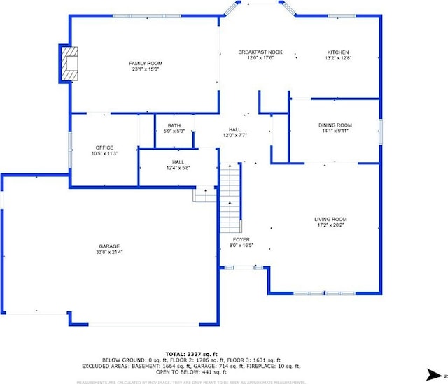 12652 Suffield Dr, Palos Park, IL 60464 - view of layout