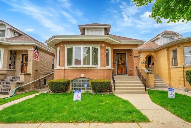3016 N Major Ave, Chicago, IL 60634 - bungalow-style house featuring a front yard and brick siding