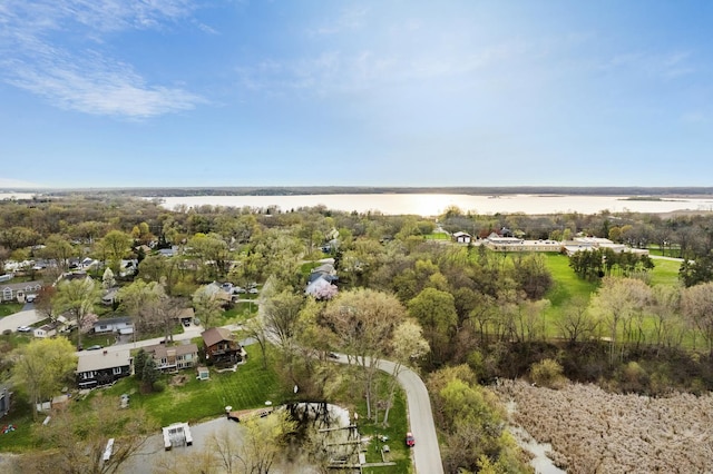 39540 N Channel View Dr, Antioch, IL 60002 - aerial view of property's location with a nearby body of water