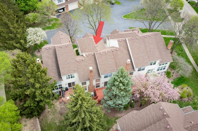 2218 Seaver Ln Unit 2218, Hoffman Estates, IL 60169 - birds eye view of property