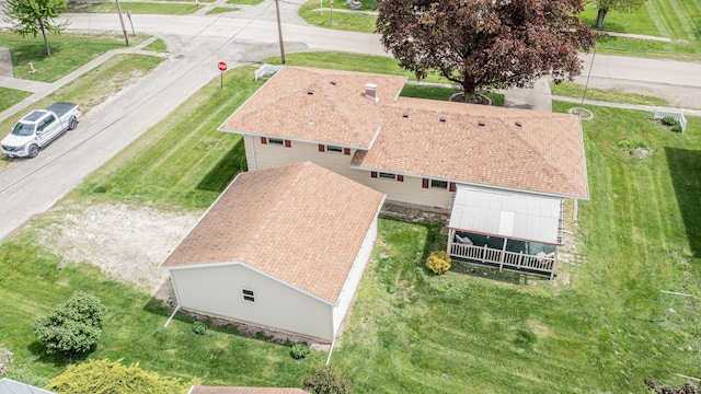 aerial view