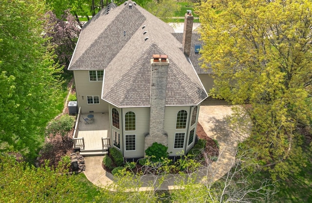 aerial view