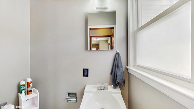 2818 Brentwood Dr, Racine, WI 53403 - half bath featuring a sink