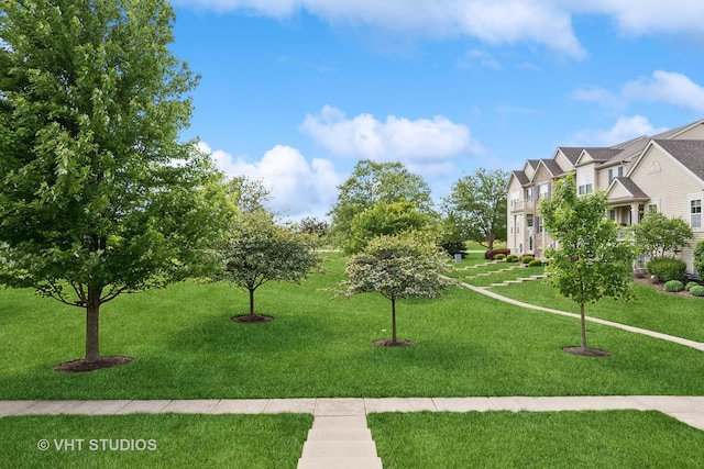 24733 Patriot Square Dr S, Plainfield, IL 60544 - view of property's community with a lawn