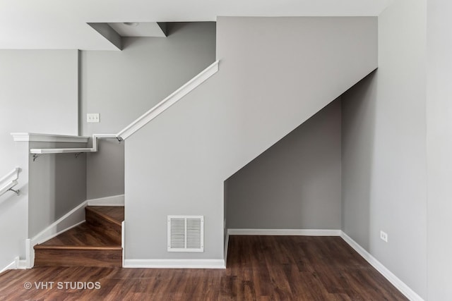 24733 Patriot Square Dr S, Plainfield, IL 60544 - stairs featuring wood finished floors and baseboards