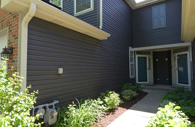 2205 Gladstone Ct, Glendale Heights, IL 60139 - property entrance with brick siding