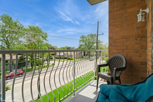 4534 N Cumberland Ave Unit 207, Chicago, IL 60656 - view of balcony