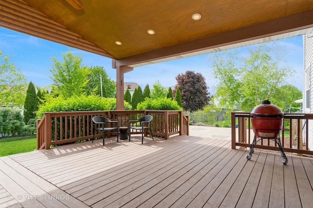 129 S Palmer Dr, Bolingbrook, IL 60490 - view of deck