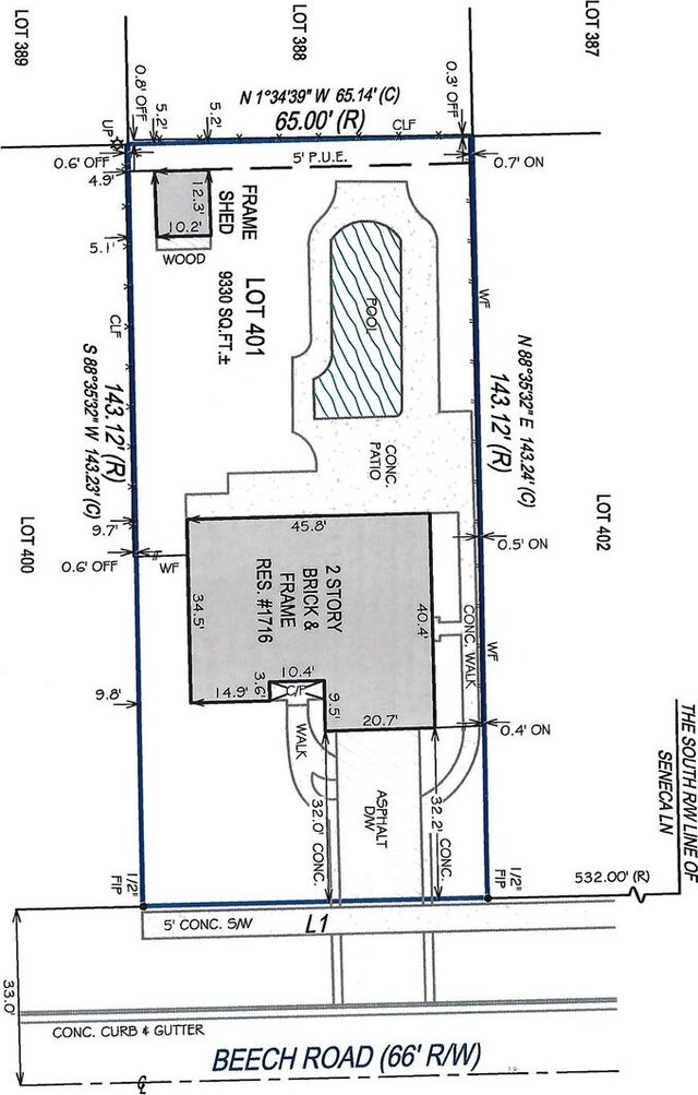 1716 N Beech Rd, Mount Prospect, IL 60056 - map location
