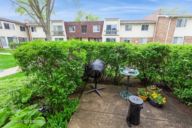 3026 Roberts Dr Unit 4, Woodridge, IL 60517 - bathroom with vanity, tile patterned floors, and toilet
