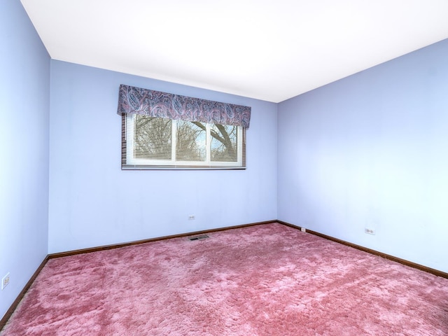 1602 S Surrey Ln, Arlington Heights, IL 60005 - carpeted spare room featuring baseboards and visible vents