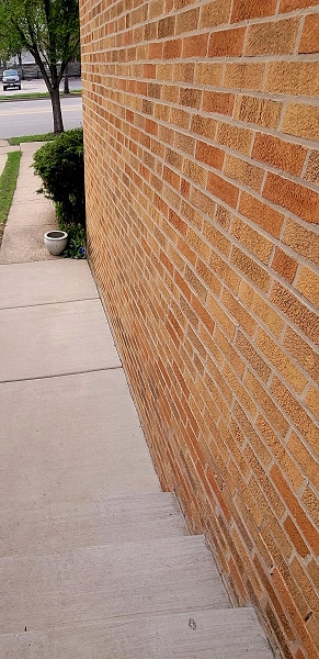 3843 Dempster St, Skokie, IL 60076 - exterior details featuring brick siding