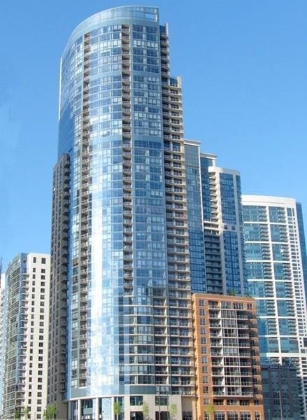 view of building exterior with a view of city