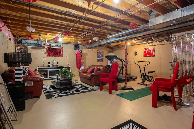 695 Cassandra Ln, University Park, IL 60466 - view of unfinished basement